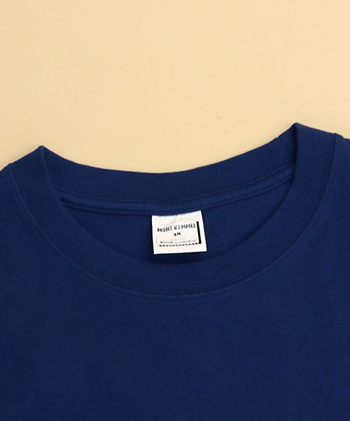 MONT KEMMEL（モンケメル）の「∴【 MONT KEMMEL / モンケメル 】SS LOGO PRINT TEE ロゴ　プリント Tシャツ（Tシャツ/カットソー・メンズ・ホワイト/チャコールグレー/ブルー・38/36/40）」の18枚目の写真