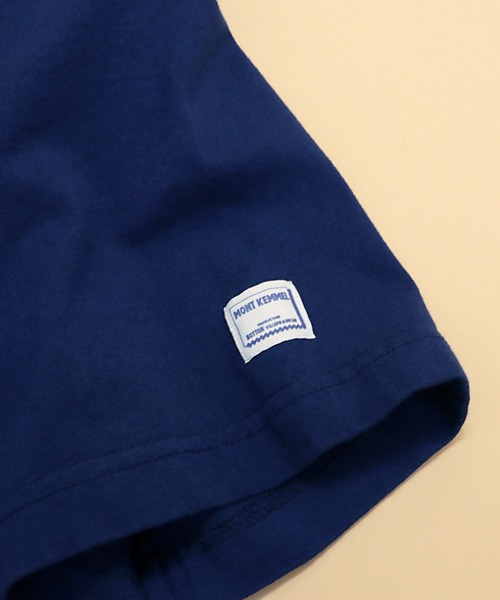 MONT KEMMEL（モンケメル）の「∴【 MONT KEMMEL / モンケメル 】SS LOGO PRINT TEE ロゴ　プリント Tシャツ（Tシャツ/カットソー・メンズ・ホワイト/チャコールグレー/ブルー・38/36/40）」の20枚目の写真