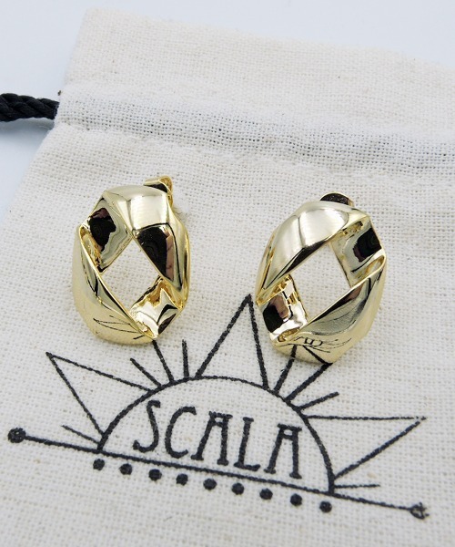 TONE SELECT GOODS(トーンセレクトグッズ)の「【SCALA/スカラ】1チェーン ピアス(ピアス(両耳用)・レディース・ゴールド/アンティークゴールド/アンティークシルバー・FREE)」の3枚目の写真