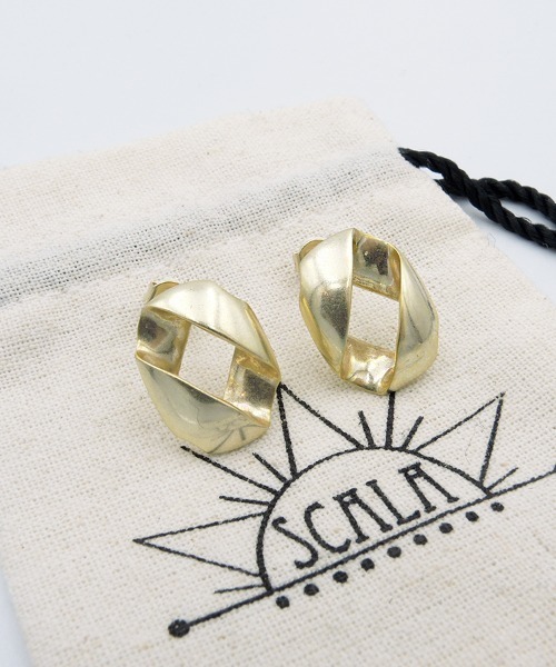 TONE SELECT GOODS(トーンセレクトグッズ)の「【SCALA/スカラ】1チェーン ピアス(ピアス(両耳用)・レディース・ゴールド/アンティークゴールド/アンティークシルバー・FREE)」の5枚目の写真