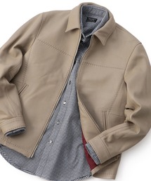 MEN'S BIGI | ラムレザーシングルライダースジャケット(ライダースジャケット)