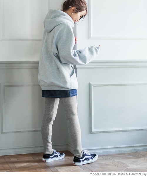 coca(coca)(コカ)の「\新色登場/リブニットレギンス(レギンス/スパッツ・レディース・チャコールグレー/ライトベージュ/グレー/ブラック/カーキ/マスタード・ONE SIZE)」の17枚目の写真