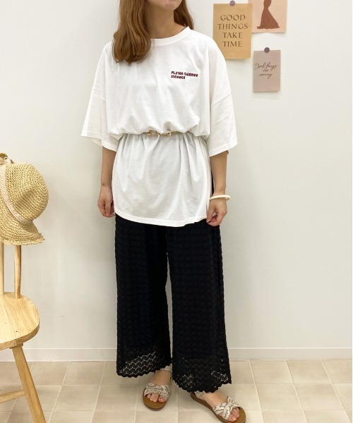 apres jour(アプレジュール)の「レースイージーパンツ【ZOZOTOWN限定アイテム】(その他パンツ・レディース・ブラック/モカ/アイボリー・フリー)」の10枚目の写真