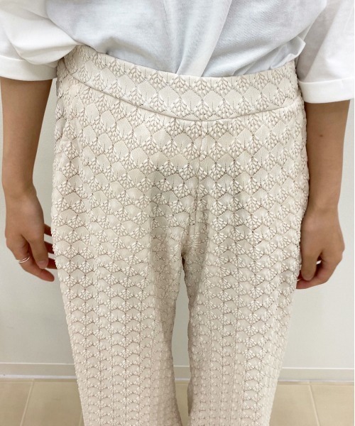 apres jour(アプレジュール)の「レースイージーパンツ【ZOZOTOWN限定アイテム】(その他パンツ・レディース・ブラック/モカ/アイボリー・フリー)」の15枚目の写真
