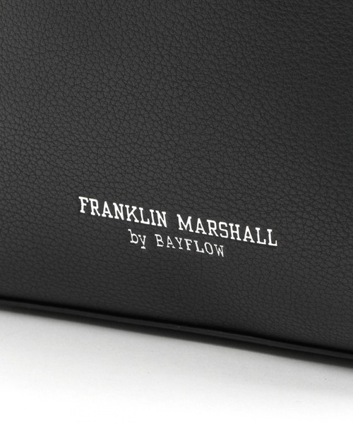 FRANKLIN & MARSHALL（フランクリンマーシャル）の「【FRANKLIN MARSHALL】別注巾着バッグ（ハンドバッグ・メンズ・ブラック/ベージュ・FREE）」の5枚目の写真