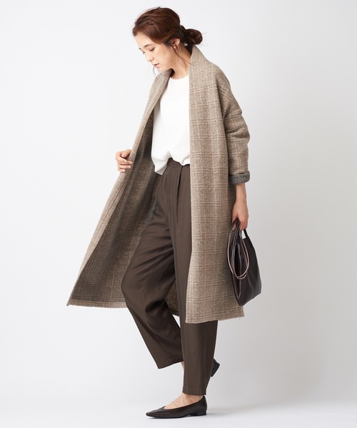 新品☆COLLAGE GALLARDAGALANTE エアリーチェックコート COLLAGE GALLARDAGALANTE - 新品☆COLLAGE GALLARDAGALANTE