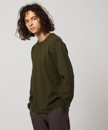 メンズのニット セーター グリーン カーキ 緑色系 ファッション通販 Zozotown