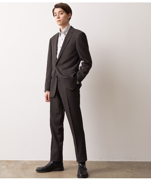 JUNRED(ジュンレッド)の「【スーツ】MOISTIVA 4WAYストレッチジャケット(テーラードジャケット・メンズ・スミクロ・LL/S/M/L)」の3枚目の写真