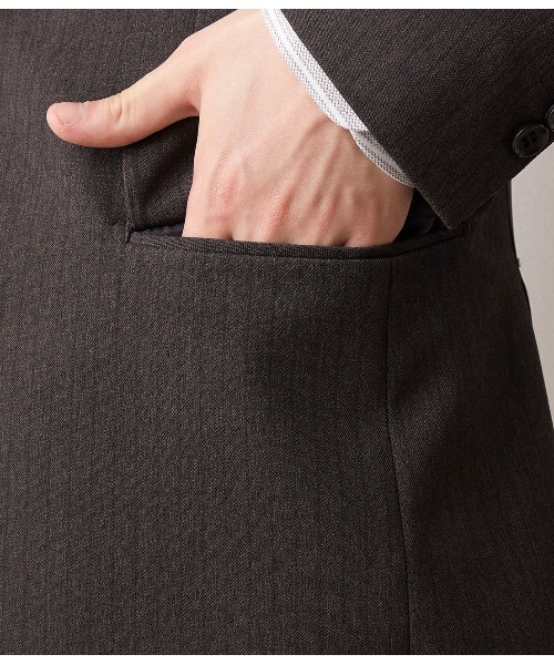 JUNRED(ジュンレッド)の「【スーツ】MOISTIVA 4WAYストレッチジャケット(テーラードジャケット・メンズ・スミクロ・LL/S/M/L)」の10枚目の写真