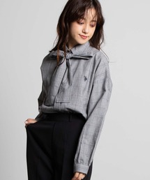 U.S. POLO ASSN. | ∴WEGO/U.S. POLO ASSN. リボンタイブラウス(シャツ/ブラウス)