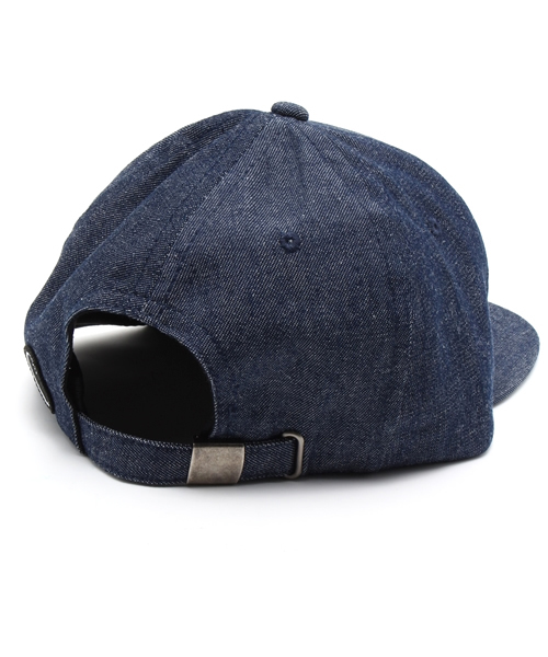 XLARGE（エクストララージ）の「SLANTED 6 PANEL CAP（キャップ・メンズ・グレー/インディゴブルー・ONE SIZE）」の5枚目の写真