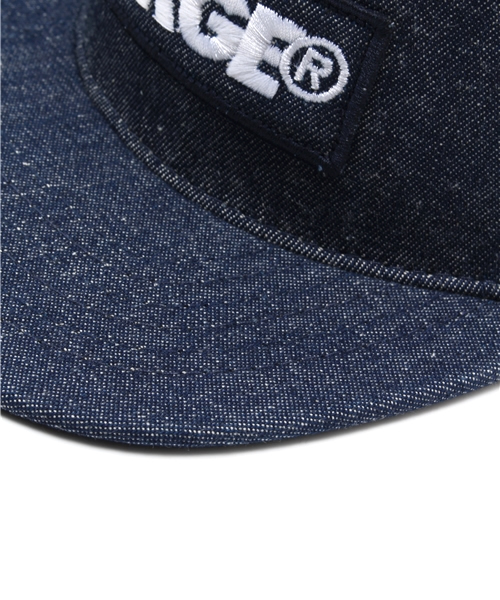 XLARGE（エクストララージ）の「SLANTED 6 PANEL CAP（キャップ・メンズ・グレー/インディゴブルー・ONE SIZE）」の6枚目の写真