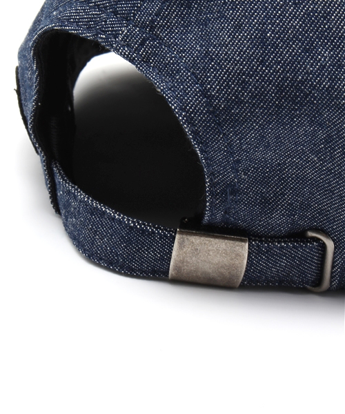 XLARGE（エクストララージ）の「SLANTED 6 PANEL CAP（キャップ・メンズ・グレー/インディゴブルー・ONE SIZE）」の7枚目の写真