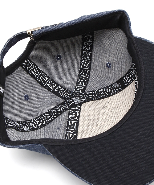 XLARGE（エクストララージ）の「SLANTED 6 PANEL CAP（キャップ・メンズ・グレー/インディゴブルー・ONE SIZE）」の8枚目の写真