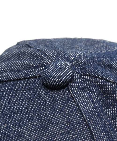 XLARGE（エクストララージ）の「SLANTED 6 PANEL CAP（キャップ・メンズ・グレー/インディゴブルー・ONE SIZE）」の9枚目の写真