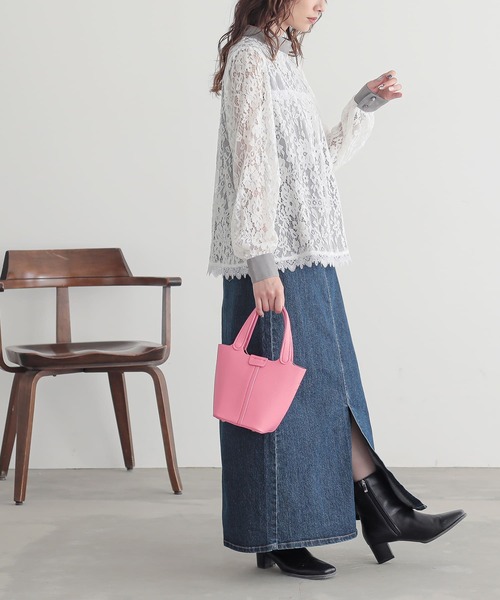 n'OrLABEL(ノアールレーベル)の「【セットアップ2点セット】『レースデザインセットアップ』(パンツドレス・レディース・グレー/ブラック・1/2)」の18枚目の写真