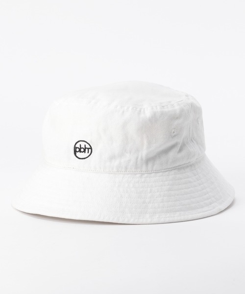 PBLIM（ページボーイリム）の「PAGEBOYLIM/ロゴ刺繍バケットハット2（ハット・レディース・ブラック/オフホワイト/ブルー系その他/ブラック系その他/ベージュ/グリーン・FREE）」の12枚目の写真