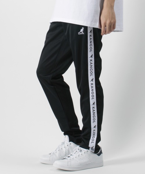 KANGOL（カンゴール）の「【KANGOL/カンゴール】ラインスウェットパンツ（スウェットパンツ・メンズ・ブラック系その他2/ブラック系その他/ブラック・S/M/L/XL）」の3枚目の写真