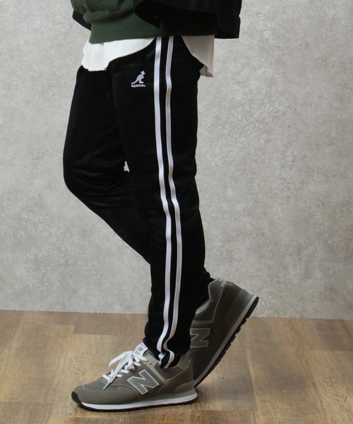 KANGOL（カンゴール）の「【KANGOL/カンゴール】ラインスウェットパンツ（スウェットパンツ・メンズ・ブラック系その他2/ブラック系その他/ブラック・S/M/L/XL）」の9枚目の写真