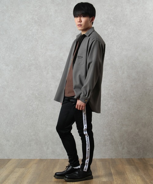 KANGOL（カンゴール）の「【KANGOL/カンゴール】ラインスウェットパンツ（スウェットパンツ・メンズ・ブラック系その他2/ブラック系その他/ブラック・S/M/L/XL）」の16枚目の写真