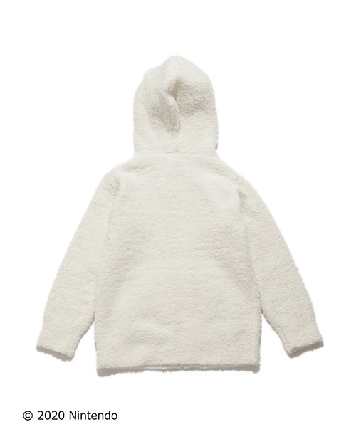 【あつまれどうぶつの森】キャラクターパーカ•ショートパンツSET クリーム あつまれ どうぶつの森】キャラクター柄kids パーカ・ショートパンツ