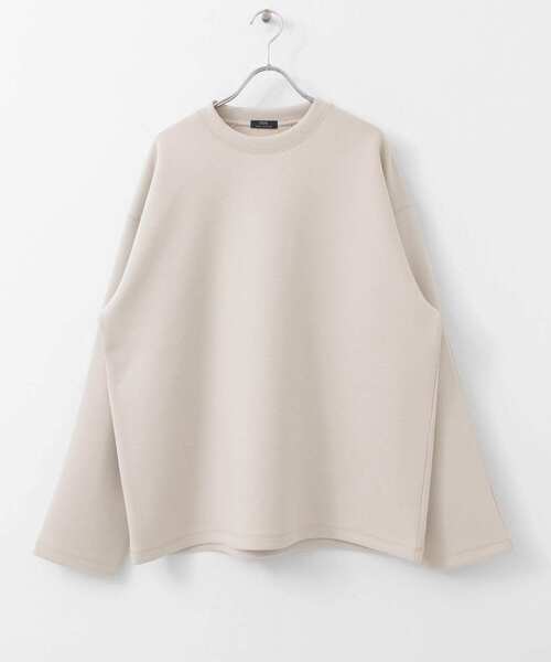 ITEMS URBANRESEARCH（アイテムズ アーバンリサーチ）の「ライトダンボールクルーネックプルオーバー（スウェット・メンズ・ブルー/ブラック/ベージュ/グレー・LARGE/MEDIUM）」の21枚目の写真