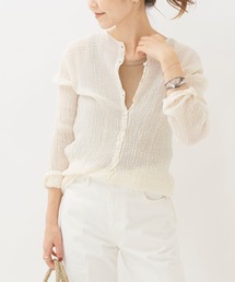 plage（プラージュ）の「【LES ATELIERS FRANCAIS DE CONFECTION】SP HENLY NECK L/SL シャツ◆（シャツ/ブラウス・レディース）」