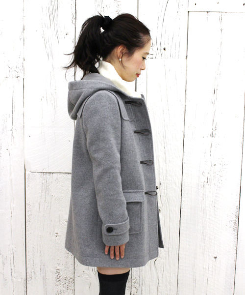 Chico（チコ）の「ダッフルコート（ダッフルコート・レディース・アイボリー/グレー/ベージュ/ネイビー・FREE）」の15枚目の写真