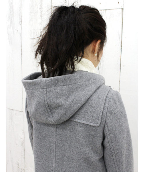 Chico（チコ）の「ダッフルコート（ダッフルコート・レディース・アイボリー/グレー/ベージュ/ネイビー・FREE）」の17枚目の写真