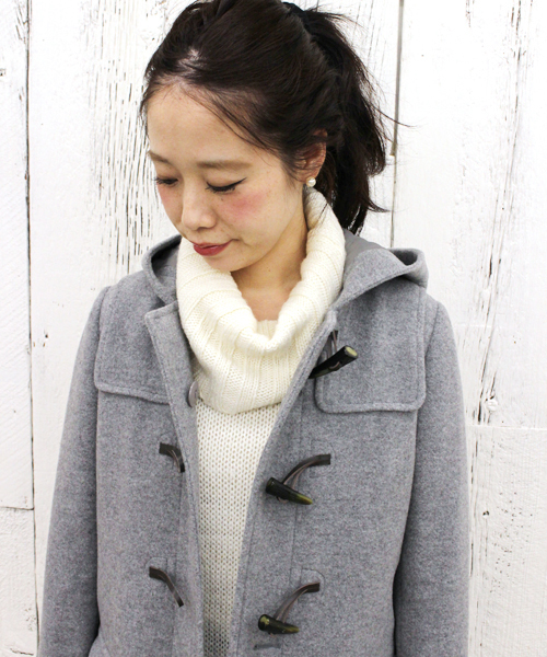 Chico（チコ）の「ダッフルコート（ダッフルコート・レディース・アイボリー/グレー/ベージュ/ネイビー・FREE）」の18枚目の写真