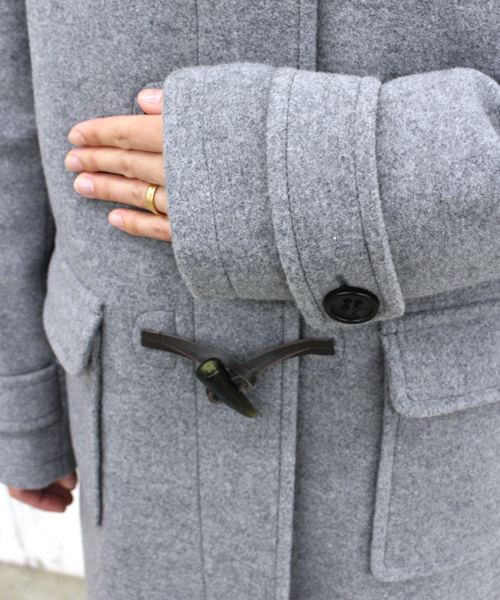 Chico（チコ）の「ダッフルコート（ダッフルコート・レディース・アイボリー/グレー/ベージュ/ネイビー・FREE）」の11枚目の写真