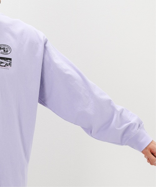 INHERIT（インヘリット）の「【#WC】ALLSTAR ロングスリーブTシャツ（Tシャツ/カットソー・メンズ・パープル/ブラック/ホワイト・LARGE/MEDIUM）」の6枚目の写真