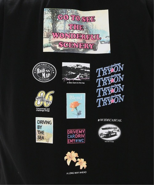 INHERIT（インヘリット）の「【#WC】ALLSTAR ロングスリーブTシャツ（Tシャツ/カットソー・メンズ・パープル/ブラック/ホワイト・LARGE/MEDIUM）」の14枚目の写真