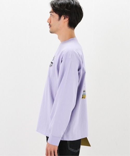 INHERIT（インヘリット）の「【#WC】ALLSTAR ロングスリーブTシャツ（Tシャツ/カットソー・メンズ・パープル/ブラック/ホワイト・LARGE/MEDIUM）」の22枚目の写真