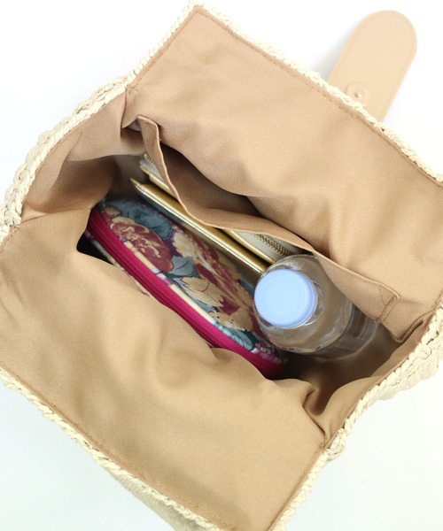 クリスタルバックル付きかごバッグ かごや オンラインショップ