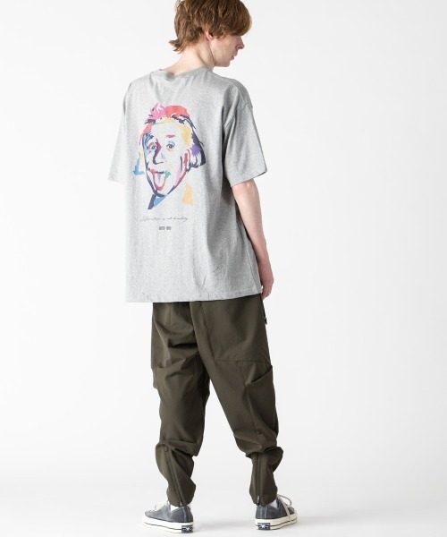 rehacer(レアセル)の「rehacer : Historical Person " Einstein " Made in Japan / ヒストリカル パーソン Tシャツ メイドインジャパン(Tシャツ/カットソー・メンズ・ホワイト/グレー・SMALL/MEDIUM/LARGE/X-LARGE)」の14枚目の写真