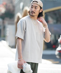 URBAN RESEARCH Sonny Label | ポケット付コンパクトスムースTシャツ(Tシャツ/カットソー)