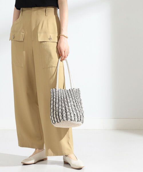 Ray BEAMS（レイビームス）の「Ray BEAMS / フロント ポケット ワイドパンツ（その他パンツ・レディース・ナチュラル/イエロー系その他5・1/0）」の21枚目の写真