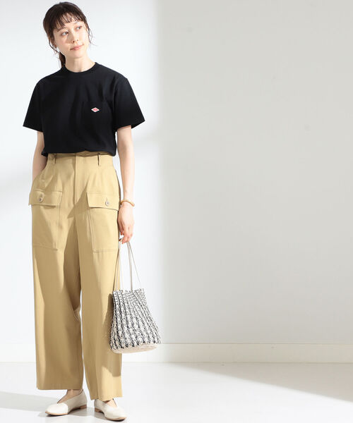 Ray BEAMS（レイビームス）の「Ray BEAMS / フロント ポケット ワイドパンツ（その他パンツ・レディース・ナチュラル/イエロー系その他5・1/0）」の22枚目の写真