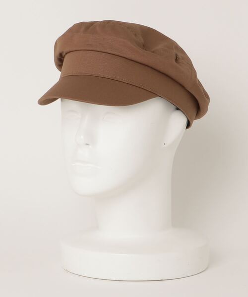 La Maison de Lyllis（メゾンドリリス）の「FISHERMAN CAP フィッシャーマンキャップ / La Maison de Lyllis 2-17-1-002 メゾンドリリス（キャスケット・レディース・ブラック/キナリ/キャメル・57cm）」の3枚目の写真