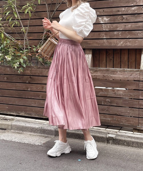 Crea titty&Co. PETIT（クレアティティーアンドコープチ）の「【Crea titty&Co.PETIT】Crea パワショル切替えトップス（ニット/セーター・レディース・オフホワイト/ブラック・FREE）」の17枚目の写真