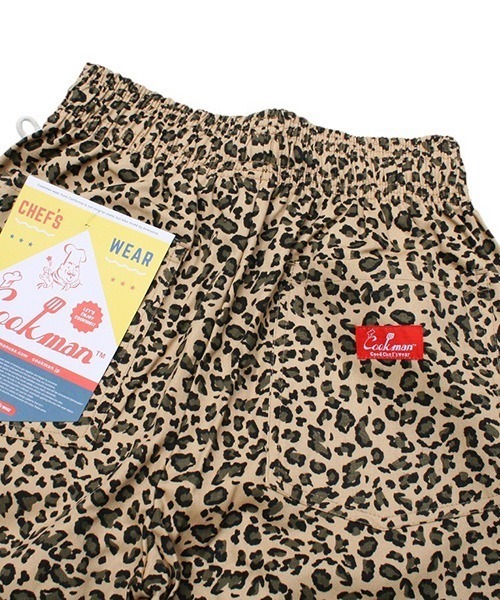 COOKMAN(クックマン)の「Cookman クックマン シェフショートパンツ ハーフパンツ イージーパンツ レオパード(その他パンツ・メンズ・レオパード・SMALL/MEDIUM/LARGE/X-LARGE)」の4枚目の写真