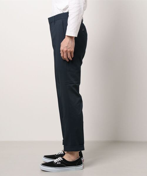 EDIFICE（エディフィス）の「ギンガム サッカー アンクル パンツ【セットアップ対応】（その他パンツ・メンズ・ネイビー/ベージュ・SMALL/MEDIUM/X-LARGE）」の17枚目の写真