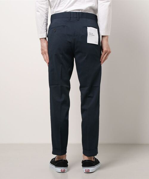 EDIFICE（エディフィス）の「ギンガム サッカー アンクル パンツ【セットアップ対応】（その他パンツ・メンズ・ネイビー/ベージュ・SMALL/MEDIUM/X-LARGE）」の18枚目の写真