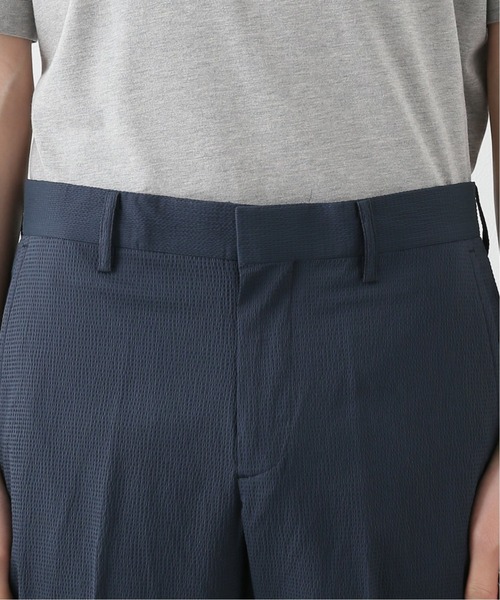 EDIFICE（エディフィス）の「ギンガム サッカー アンクル パンツ【セットアップ対応】（その他パンツ・メンズ・ネイビー/ベージュ・SMALL/MEDIUM/X-LARGE）」の11枚目の写真