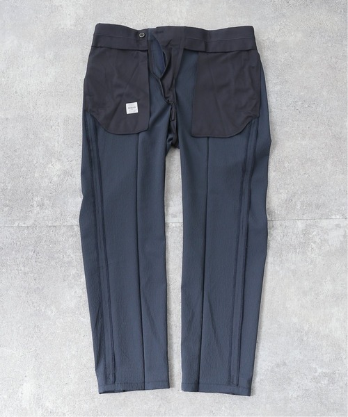 EDIFICE（エディフィス）の「ギンガム サッカー アンクル パンツ【セットアップ対応】（その他パンツ・メンズ・ネイビー/ベージュ・SMALL/MEDIUM/X-LARGE）」の10枚目の写真