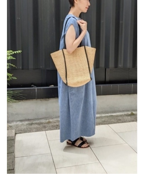 BEARDSLEY（ビアズリー）の「サッカーワンピース（ワンピース・レディース・ベージュ/ブルー・1/0）」の11枚目の写真