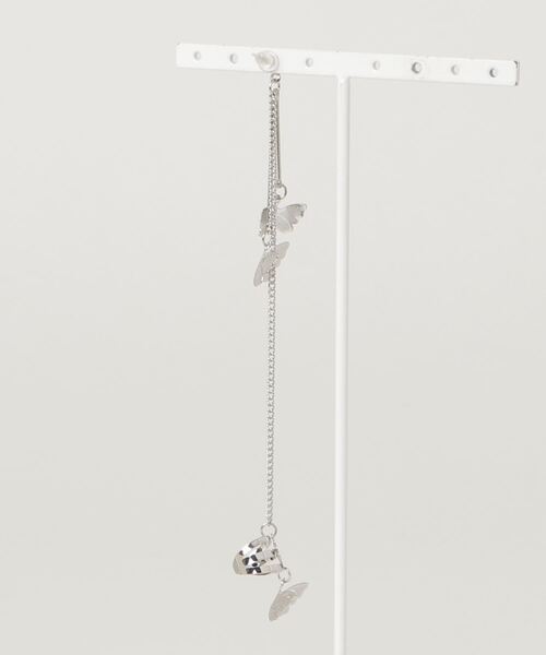 WEGO（ウィゴー）の「WEGO/バタフライヤカフピアス（ピアス（片耳用）・レディース・シルバー・FREE）」の3枚目の写真