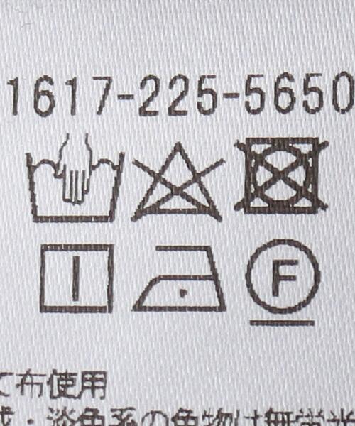 BEAUTY&YOUTH UNITED ARROWS（ビューティーアンドユースユナイテッドアローズ）の「BY スラブリブバックラウンドネックショートスリーブカットソー ◆（Tシャツ/カットソー・レディース・ホワイト/ダークグレー/ケリー・FREE）」の12枚目の写真