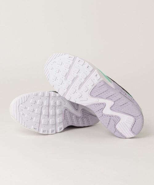 美品ウィメンズエアマックスエクシーホワイト／グリーン／パープル24.5cm NIKE】 ナイキ W AIRMAX EXCEE ウィメンズ エア マックス